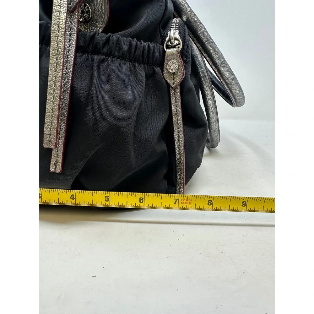 MZ Wallace Kate Shoulder Bag in Bedford Nylon Black